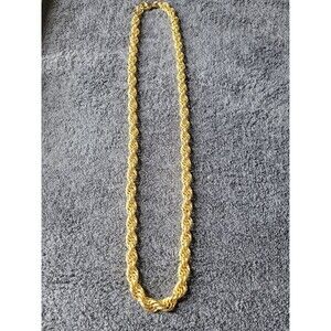 Moda Al Massimo Italy “AREZZO” Byzantine Chain – 18K Yellow Gold Plated – 20"